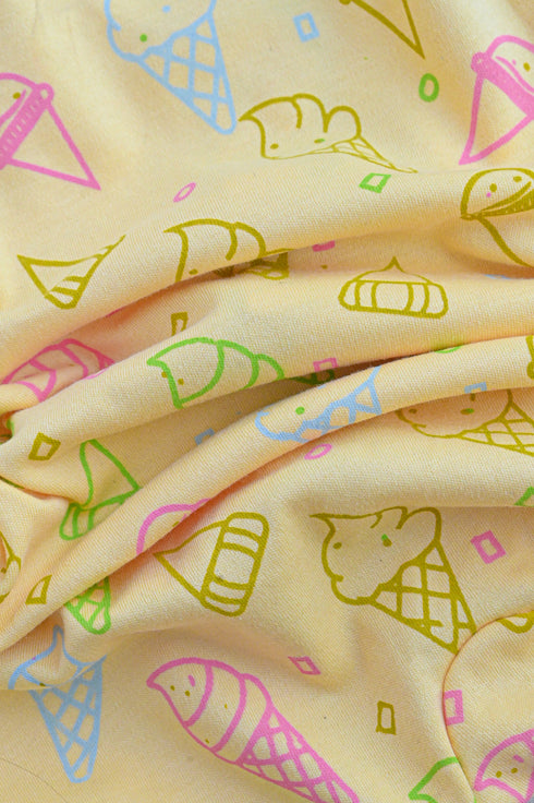 Scoopy Doodle Button Down Romper