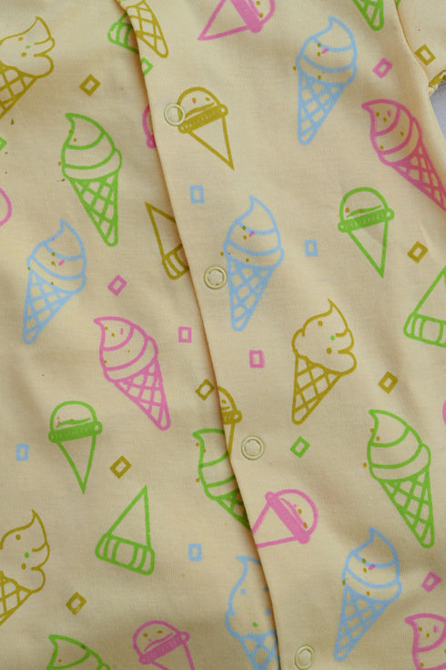 Scoopy Doodle Button Down Romper