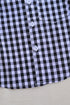 Mono Gingham Button-Down Shirt