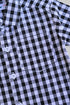 Mono Gingham Button-Down Shirt