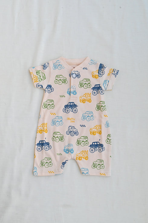 Tiny Wheels Adventure Henley Romper