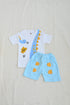 Hello Dino Interlock Short Set