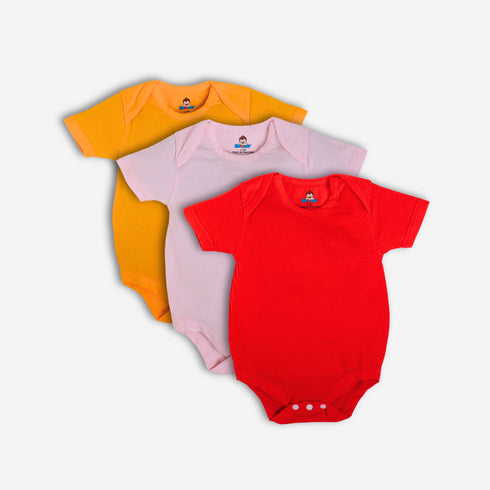 Pack Of Three Bodysuit Set (20)