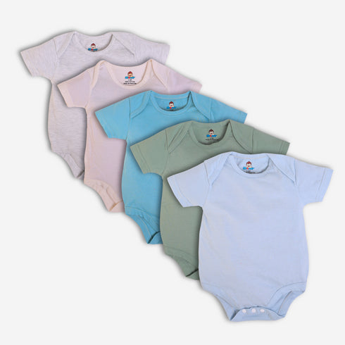 Pack Of Five Bodysuit Set (29)