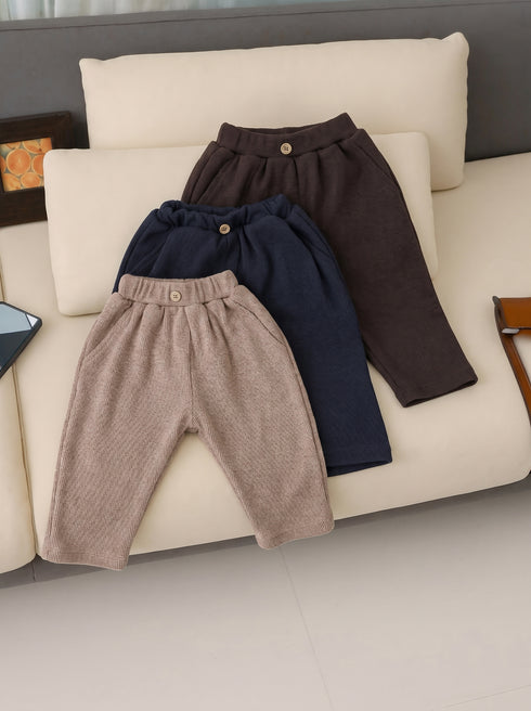 Pack Of Three Ribbed Pants