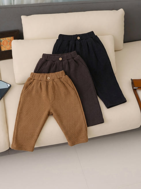 Pack Of Three Ribbed Pants