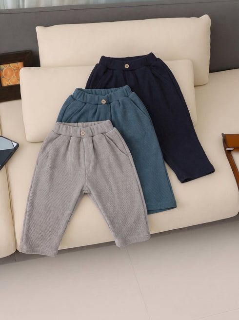Pack Of Three Ribbed Pants