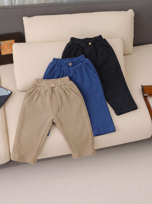 Pack Of Three Ribbed Pants