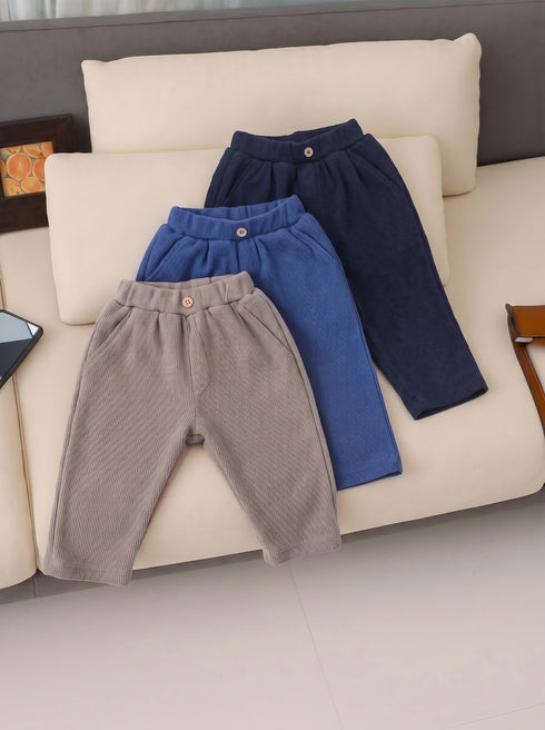 Pack Of Three Ribbed Pants
