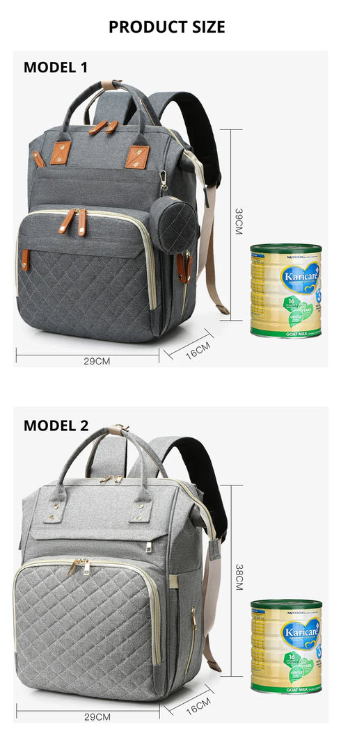 USB Waterproof Maternity Diaper Backpack