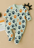 Paw Parade Interlock Footed Sleepsuit