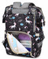 Baby Diaper Bag (Waterproof) Unicorn Black - Sunshine
