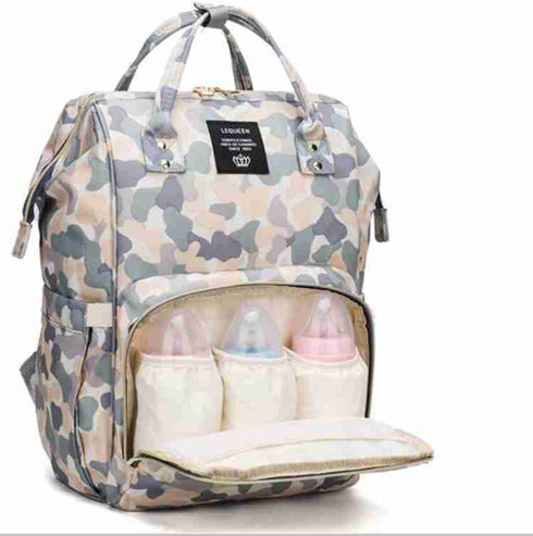 Diaper Bag Backpack with Changing Sheet