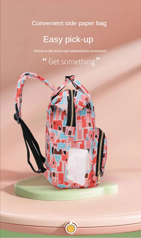 Waterproof Double Shoulder Mommy Bag