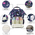 Baby Diaper Bag (Waterproof) Unicorn Blue- Sunshine