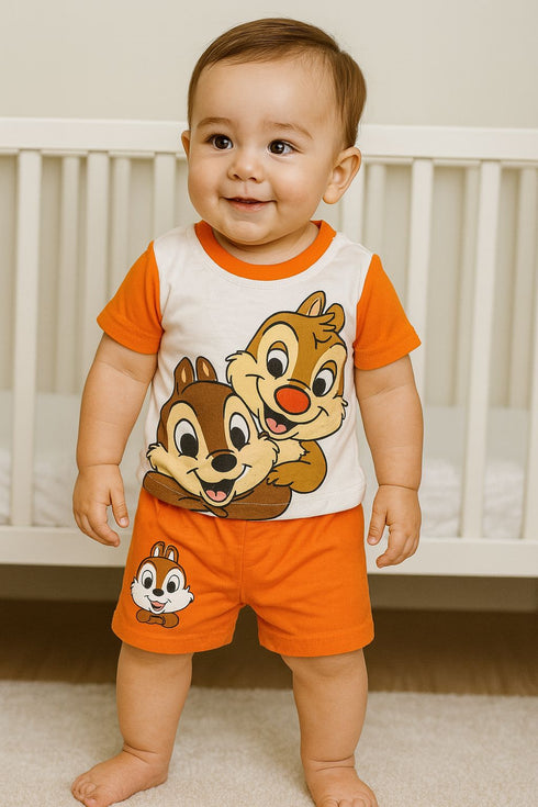 Chip & Dale Interlock Short Set