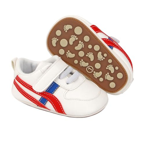 Baby Boy Shoe Blue & Red (Imported)