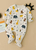 Little Safari Fleece Footed Sleepsuit