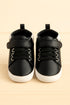 Black Baby Sneaker with Velcro Strap