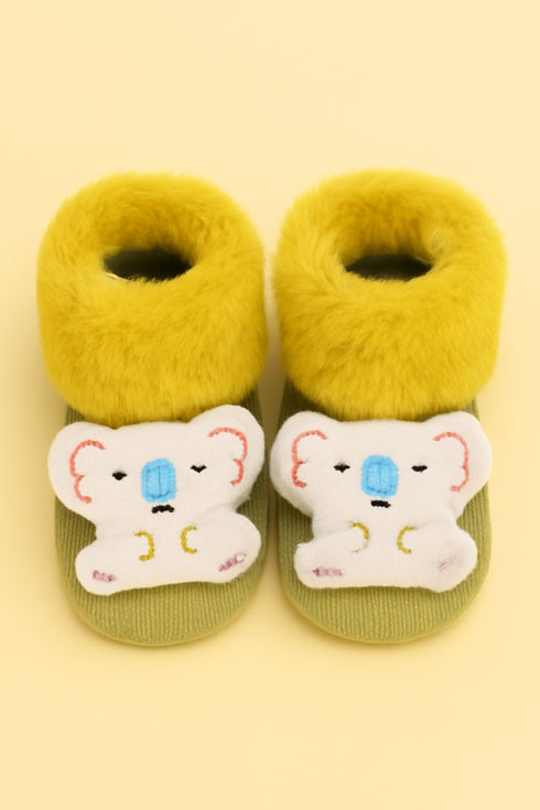 Koala Bear Baby Booties Set
