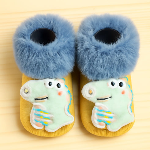 Little Dino Baby Booties Set