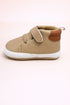 Beige Baby Sneaker with Velcro Strap