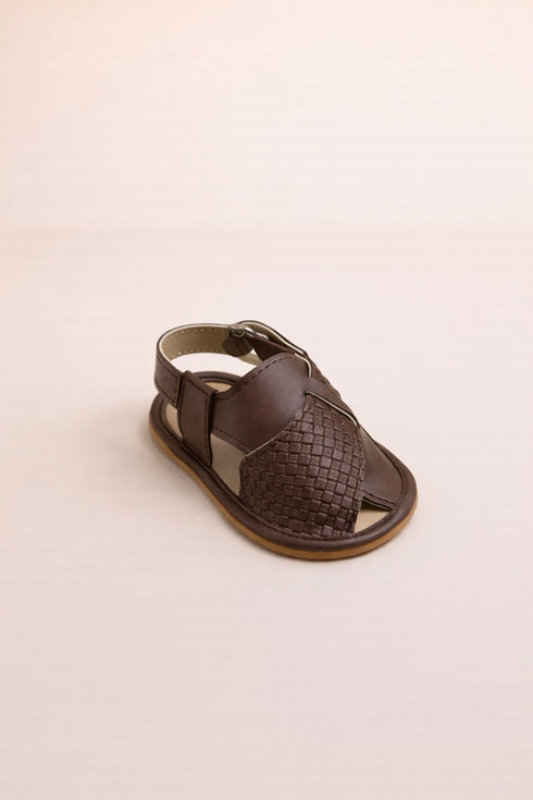 Peshawari Sandal (Dark Brown)