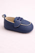 Midnight Blue Luxe Dot Slip-Ons Sneakers