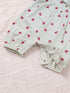 Sweet Ribbon Polo Collar Romper