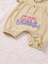 Beautiful Girl Polo Collar Romper