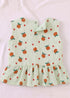 Pastel Fruit Bow Detail Frock Set