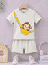 Monkey Playtime Interlock Short Set