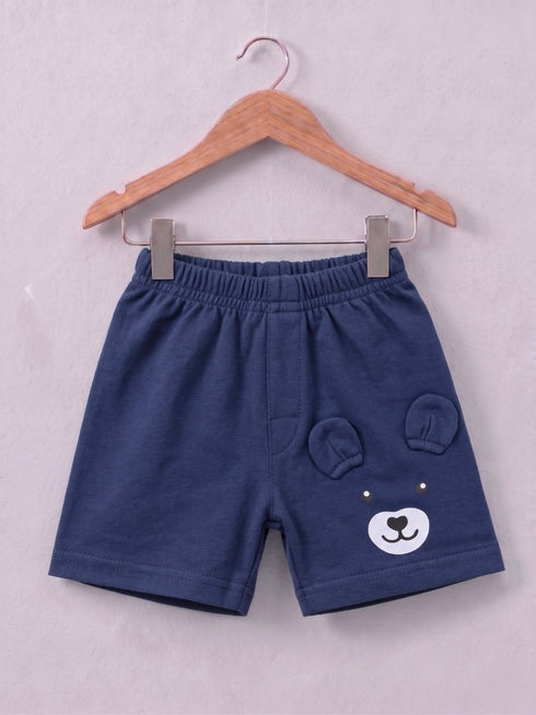 Playful Bear Raglan Interlock Short Set
