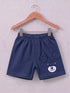 Playful Bear Raglan Interlock Short Set