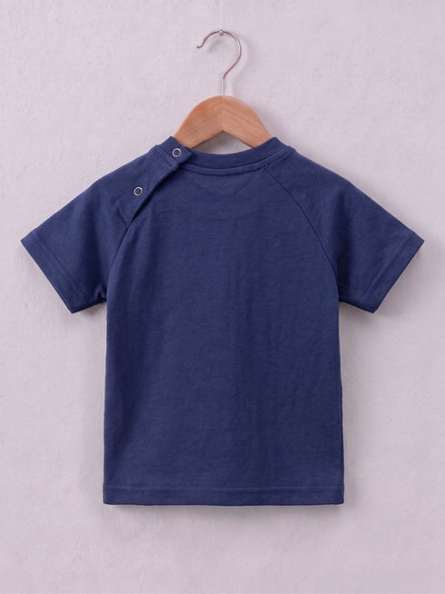 Playful Bear Raglan Interlock Short Set