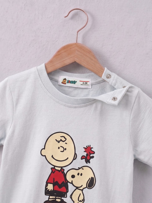 Snoopy & Charlie Brown Interlock Short Set