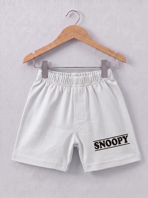 Snoopy & Charlie Brown Interlock Short Set