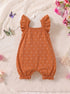 Rusty Polka Dot Frilled Romper
