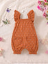 Rusty Polka Dot Frilled Romper