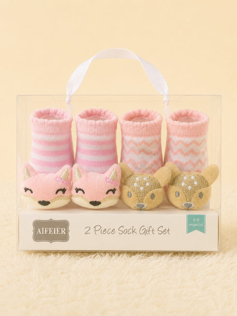 Fox & Dee Baby Socks Set (0-9 Months)