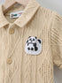 Nordic Panda Button-Down Short Set