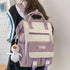 Light Purple Fashion Baby Diaper Bag