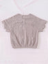 Lilac Scalloped Pajama Set