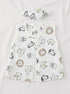 Wild Safari Bow Frock Set with Headband
