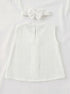 White Bow Frock Set with Headband