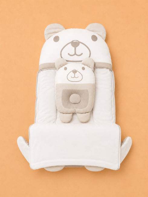 Cuddle Bear Sleeping Carry Nest (Mink Grey)