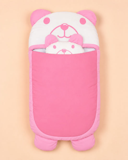 Cuddle Bear Sleeping Carry Nest (Pink)