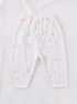 Mushroom Garden Half Sleeve Night Suit (Pink & Lilac)