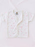 Mushroom Garden Half Sleeve Night Suit (Pink & Lilac)