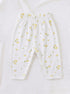 Mushroom Garden Half Sleeve Night Suit (Yellow & Green)